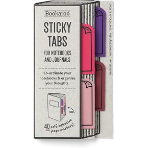 IF Bookaroo Sticky Tabs - Pinks
