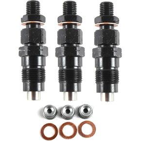 3pcs D722 D782 D902 Engine Fuel Injectors Set 16001-53002 H1600-53000 16001-53000 for Kubota Excavator B7300 B7400 B7410 KX41-3 G2160