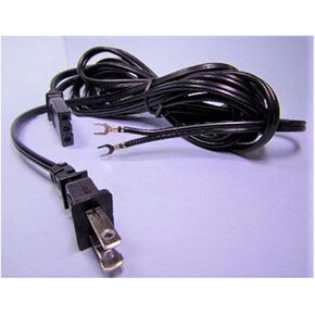 Parts Generic Cord Japan 3 Hole Many Imports Parts, Black