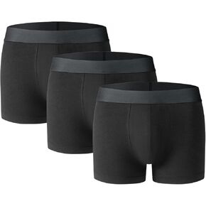 ملابس داخلية رجالية من Luna & Sun ملابس داخلية قطنية ناعمة ومريحة ومسامية، 3 قطع in Kuwait