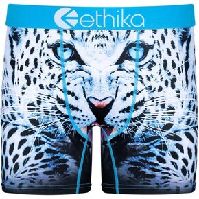 Ethika Mens MID Boxer Brief | Snow Force (WBL, Small)