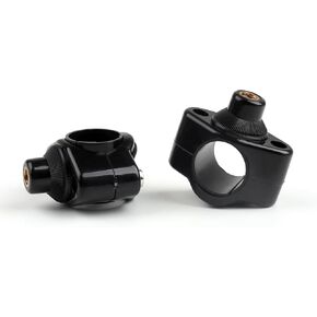 Areyourshop Windshield Mounting Hardware Quick 1"25mm&1 1/8" 28mm Handlebar Clamps Set for Yamaha YZ250F, for Honda CRF450R, for Suzuki DR-Z400S, for Kawasaki KX450F