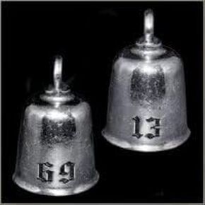 13"" 69" Gremlin Bell biker harley motorcycle good luck charm