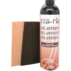 Tandy Leather Eco-Flo Gel Antique 8 oz Dk. Brown 2607-02