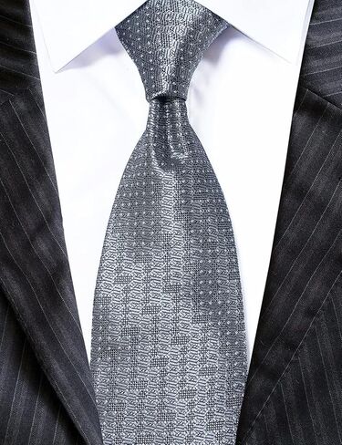 Extra Long Men's Tie Woven Jacquard Necktie in Kuwait