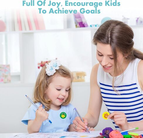 أكثر من 1920 ملصقًا حافزًا على شكل حيوانات مستديرة، أكثر من 190 تصميمًا كرتونيًا، هدايا تحفيزية للمعلمين في الفصول الدراسية، حيوانات برية/مزرعة/بحرية، تشجع الأطفال على القيام بالأعمال المنزلية والذهاب إلى المرحاض (10 ورقات) in Kuwait