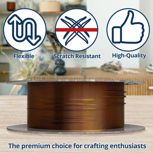 Soft Flex 18 Gauge Craft Wire Permanently Colored Copper Wire - Scratch Resistant Artistic Wire in Kuwait