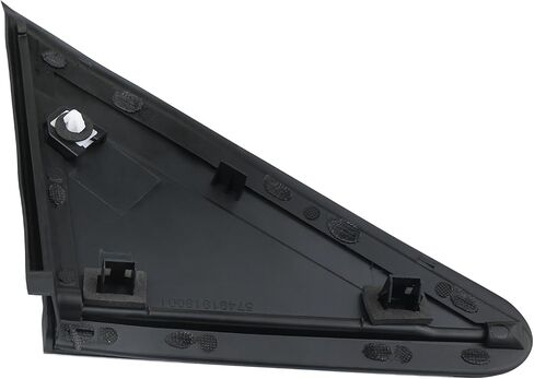 Mirror Flag Applique Panel Trim | Compatible with 2008-2016 Chrysler Town & Country,2008-2020 Dodge Grand Caravan,2014-2015 Ram C/V | 1BE431XFAB 1BE431XFAA Front Door Passenger Side Mirror Cover in Saudi Arabia