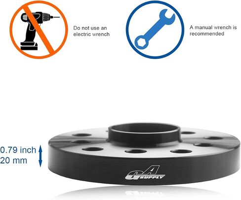 GAsupply 5X100 & 5X112 Wheel Spacers, Fit for Audi TT A3 A4 A6 A8 S4 S6 S8 Volkswagen Golf, 15mm Hubcentric Forged Spacer, Sphere Seat | Lug Bolts 40mm Long | Hub Bore 57.1mm | Thread Pitch M14x1.5 in Kuwait