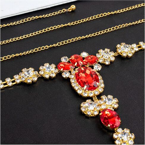 Sexy Crystal Chain Thong Panties Jewelry for Women Rhinestone Waist Chain Thong Festival G String Bikini Low Back Panties Body Jewelry in Saudi Arabia