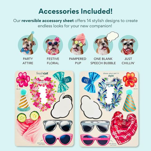 Freshcut Paper Pop Up Pet Cards, Gifts for Dog Lovers, Birthday Cards with Accessory Sheet, Note Card & Envelope, 3D Popup Greeting Cards, English Bulldog in Saudi Arabia