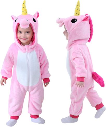 TONWHAR Infant Toddler Kid Halloween Cosplay Costume Kids' Animal Outfit Snowsuit in Kuwait