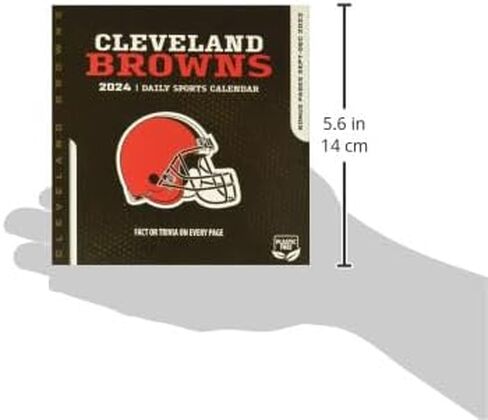 Turner Sports Cleveland Browns 2025 Box Calendar (25998053035) in Saudi Arabia