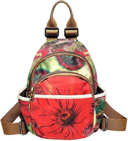 Mini Nylon Women Backpack Purse Fashion Lightweight Small Casual Daypack(elephant) in Saudi Arabia