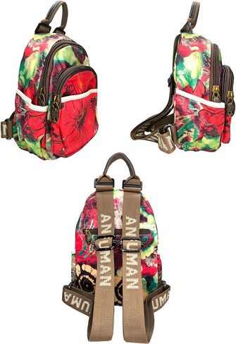 Mini Nylon Women Backpack Purse Fashion Lightweight Small Casual Daypack(elephant) in Saudi Arabia