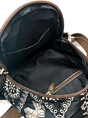 Mini Nylon Women Backpack Purse Fashion Lightweight Small Casual Daypack(elephant) in Saudi Arabia