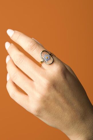 Faithbraceletco ماثيو 17:20 الحلقة البيضاوية | حقيقي لا تنساني ولا زهرة | ستانلس ستيل مطلي بالذهب عيار 18 قيراط | مجوهرات مبنية على الكتاب المقدس | هدية المعمودية المسيحية in Kuwait