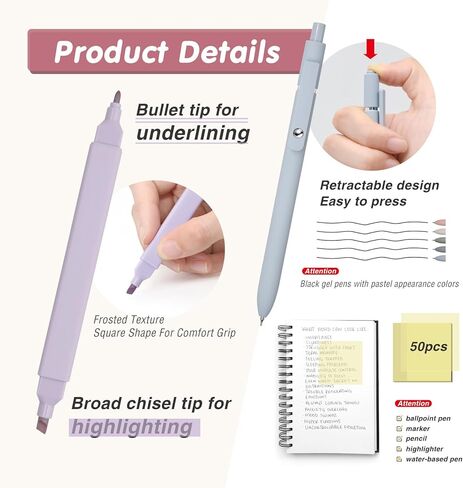 مجموعة مذكرات الكتاب المقدس الجمالية 25 قطعة، أقلام تحديد الكتاب المقدس وأقلام لا تنزف، حقيبة أقلام ذات سعة كبيرة وعلامات لاصقة شفافة، لوازم دراسة الكتاب المقدس، أدوات دراسة الكتاب المقدس، للمكتب المدرسي والمنزل in Kuwait