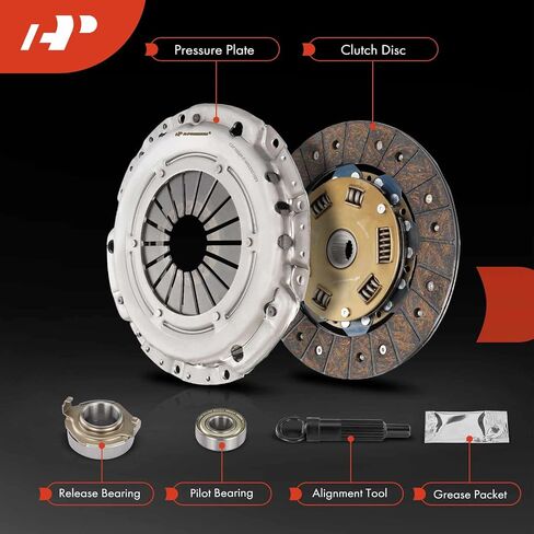 A-Premium Transmission Clutch Kit Set Compatible with Mazda 323 1988-1989, 626 1983-1992, B2000 1986-1987, MX3 1992-1995, MX6 1988-1992, Protege 1990-1995, Capri 1991-1994, Tracer & Ford Escort, Probe in Saudi Arabia