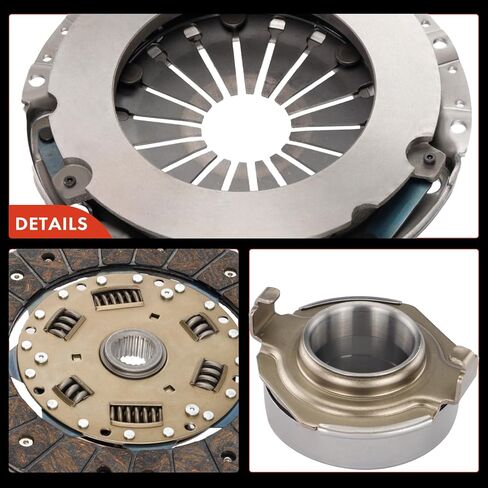 A-Premium Transmission Clutch Kit Set Compatible with Mazda 323 1988-1989, 626 1983-1992, B2000 1986-1987, MX3 1992-1995, MX6 1988-1992, Protege 1990-1995, Capri 1991-1994, Tracer & Ford Escort, Probe in Saudi Arabia