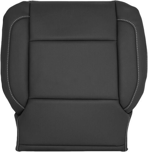 Driver Bottom Seat Cover Perforated for Chevy Silverado GMC 1500 2500HD 3500HD 2015-2019, Microfiber Leather (Also for Passenger Side) in Saudi Arabia