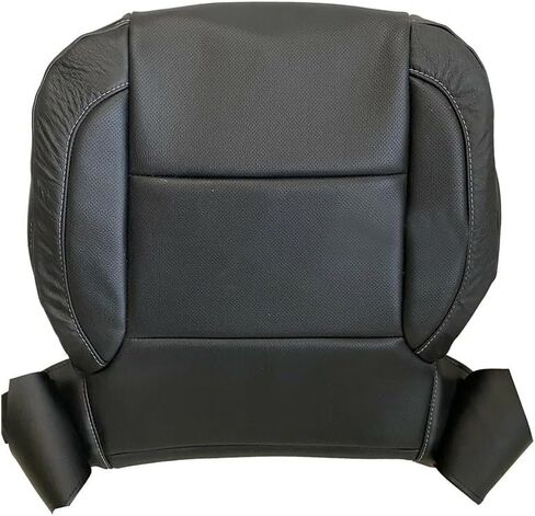 Driver Bottom Seat Cover Perforated for Chevy Silverado GMC 1500 2500HD 3500HD 2015-2019, Microfiber Leather (Also for Passenger Side) in Saudi Arabia