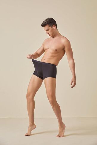 ملابس داخلية رجالية من Luna & Sun ملابس داخلية قطنية ناعمة ومريحة ومسامية، 3 قطع in Kuwait