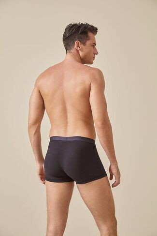 ملابس داخلية رجالية من Luna & Sun ملابس داخلية قطنية ناعمة ومريحة ومسامية، 3 قطع in Kuwait