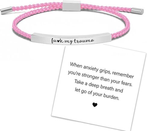 LIU JUN Let Them Bracelet for Women, Adjustable Braided Stainless Steel Engraving Inspirational Let Them Bracelet Gifts Jewelry in Saudi Arabia