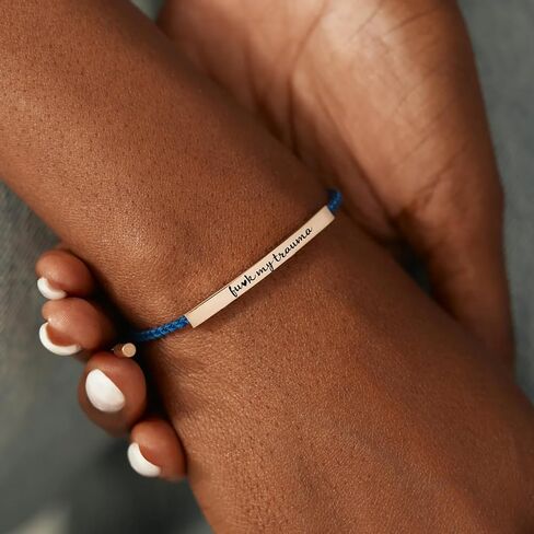 LIU JUN Let Them Bracelet for Women, Adjustable Braided Stainless Steel Engraving Inspirational Let Them Bracelet Gifts Jewelry in Saudi Arabia