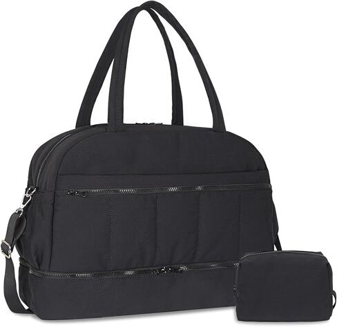 حقيبة دفل للسفر للنساء، حقائب ليلية لعطلة نهاية الأسبوع مع حجرة للأحذية، حقيبة حمل أثناء السفر لصالة الألعاب الرياضية للنساء in Kuwait