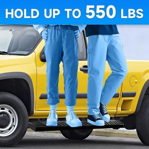 ELH 6 Inches Running Boards Compatible with 2015-2024 Chevrolet Colorado GMC Canyon Crew Cab 15 16 17 18 19 20 21 22 Colorado with 6 Brackes Stainless Steel Side Step Rail Nerf Bars (Silver) in Saudi Arabia
