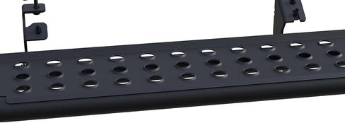 لوحات الجري لعام 2024+كابينة تاكوما المزدوجة/كابينة الطاقم مع 4 أبواب كاملة الحجم، وخطوات جانبية سوداء، وقضيب خطوات الشاحنة، ومسحوق أسود مزخرف بدون حفر (قطعتان) in Kuwait