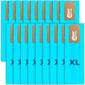 27 Pack PK80009 Vacuum Replacement Cleaner Bags for Oreck XL XL2000 XL8000 XL9000 and Commercial Series,Blue