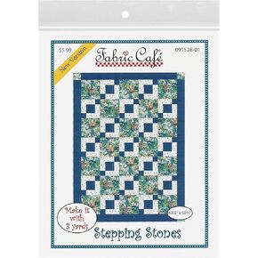 Fabric Cafe Stepping Stones Pattern