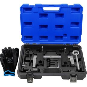 Engine Camshaft Timing Locking Tool Kit Compatible with BMW N20 N26, Engine Timing Tool kit with Flywheel Holder & 7676 Oil Seal Repair Kit, Engines Alignment Locking Timing Tool Kit