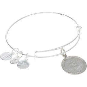 Alex and Ani St. Michael Charm Bangle Bracelet
