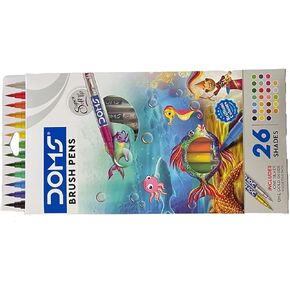 Doms Brush Pens (26 Shades)