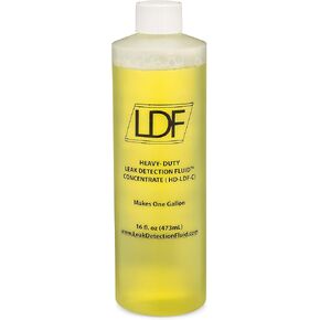 Heavy-Duty Leak Detection Fluid Concentrate makes one gallon, just add water