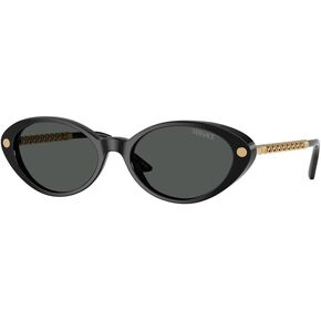 Versace VE4469 54MM Oval Sunglasses for Women+ BUNDLE WIth Designer iWear Complimentary Eyewear Kit