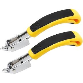 3Pcs Upholstery and Construction Staple Remover with Heavy Duty Staple Puller Remover, Tack Puller Tool, Carpet Nail Remover, for Furniture Floors Wall Wooden Case Carton Photo Frame