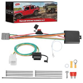 Nilight 4 Pin Trailer Wiring Harness Kit 56040 Compatible with Subaru 2009 2010 2011 2012 2013 2014 2015 2016 2017 2018 2019 2020 2021 2022 2023 2024 Forester Outback XV Crosstrek Forester Ascent