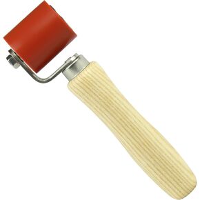 Welding Handheld Roller,4cm Silicone Seam Roller, Smoothing Seam Roller Tool for PVC/TPO/EPDM Single Ply Roofing Tape,Sound Deadening, Banner, Wallpaper etc.