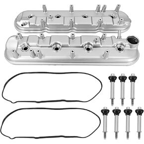 12637688 12637686 LSA LS9 Valve Covers Compatible with Cadillac CTS 2009-2015,Chevy Corvette ZR1 2009-2013,Camaro ZL1 2012-2015 6.2L V8