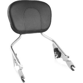 AAA Autos Detachable Rear Passenger Backrest Sissy Bar for Harley Davidson Street Glide Road Glide Road King Electra Glide Ultra Limited 2009-2024 (Black)