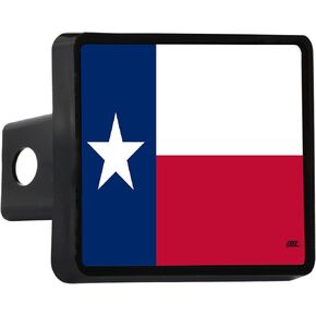 Rogue River Tactical Texas State Flag Trailer Hitch Cover Plug US Patriotic Lone Star State TX