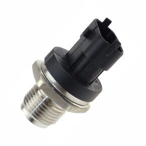 0281006325 Fuel Common Rail Pressure Sensor Compatible with DOD-ge Ram 2500 3500 Diesel 5.9L 2003-2007 Cummins Diesel Engine Replace OE Part Number 5260246 0281006112 5093112AA