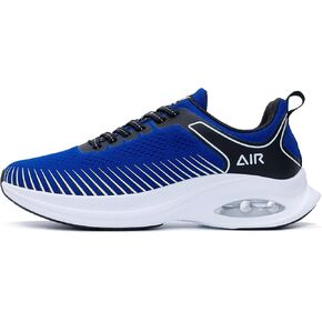 Quseek Men's Running Walking Tennis Shoes Comfortable Air Cushion Athletic Gym Workout Jogging Cross Training Fashion Sneakers US Size 7-13