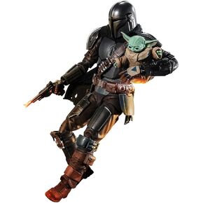 S.H. Figuarts Star Wars The Mandalorian & Grogoo Approx. 5.9 inches (150 mm), ABS & PVC & Fabric, Pre-painted Action Figure