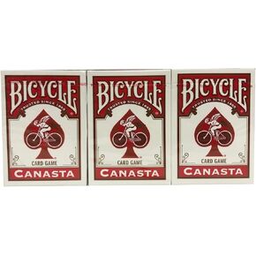 Samba Playing Cards Bicycle Canasta 3 Deck Set